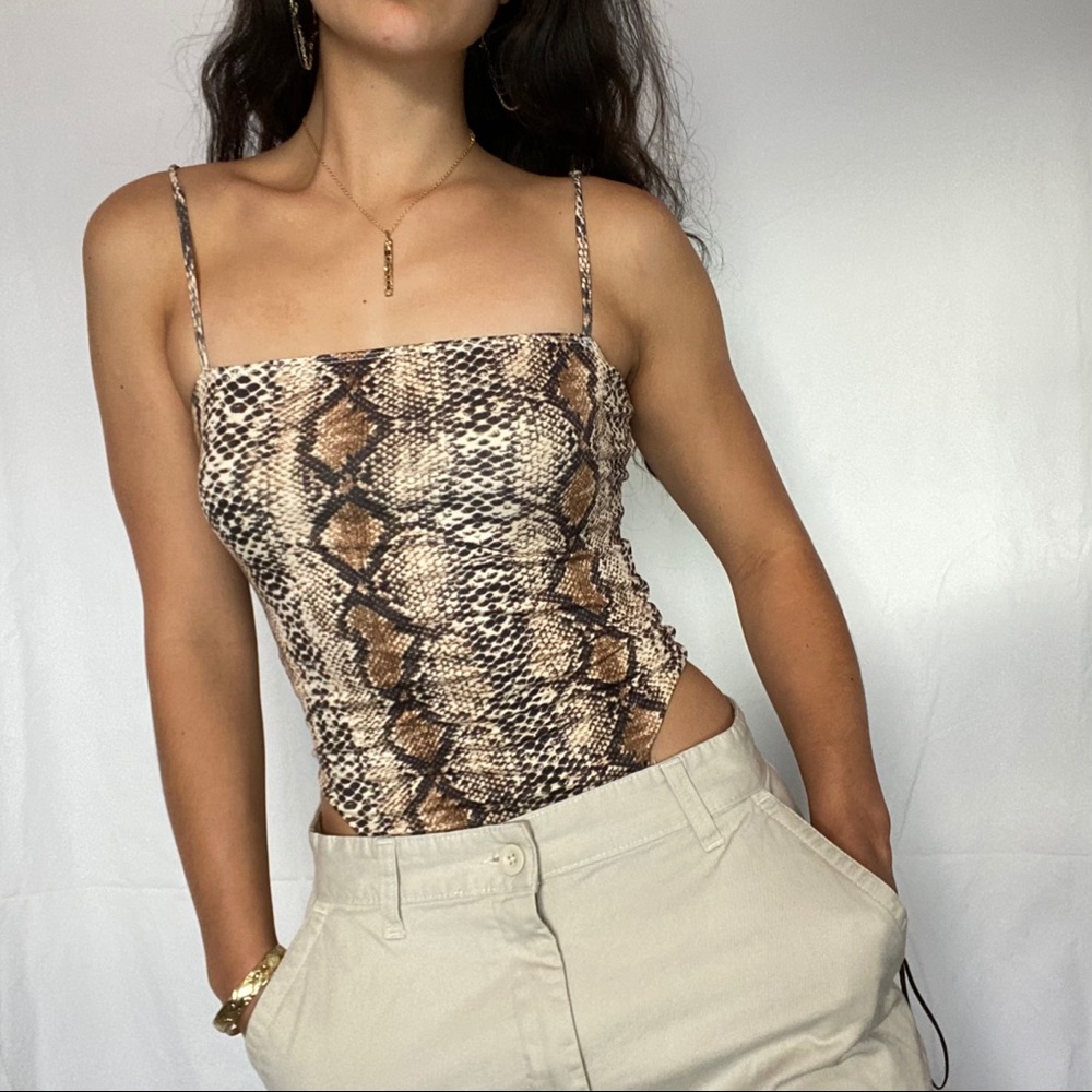 Snakeskin Bodysuit